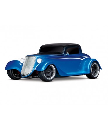 TRAXXAS HOT ROD FACTORY FIVE COUPE 4-TEC 3.0 1/10 4WD 2,4Ghz RTR BRUSHED 93044-4-BLUE