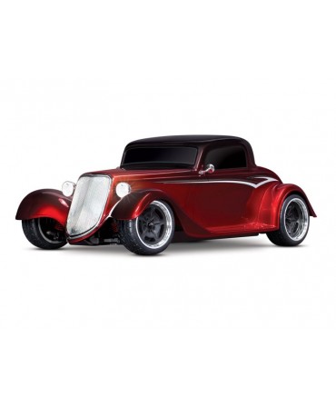 TRAXXAS HOT ROD FACTORY FIVE COUPE 4-TEC 3.0 1/10 4WD 2,4Ghz RTR BRUSHED 93044-4-RED