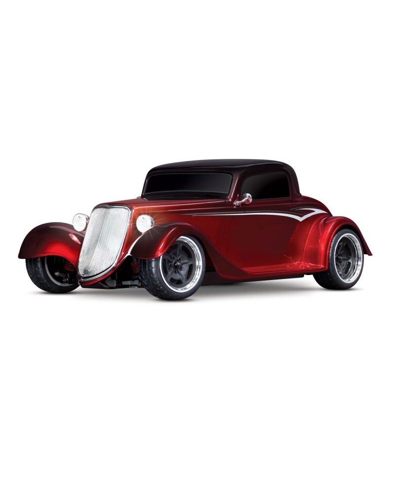 TRAXXAS HOT ROD FACTORY FIVE COUPE 4-TEC 3.0 1/10 4WD 2,4Ghz RTR BRUSHED 93044-4-RED
