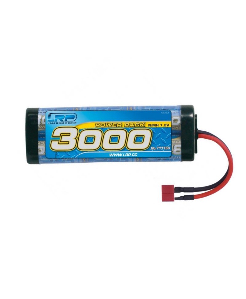 Batterie NiMH 7,2V 3000mAh LRP pour voiture