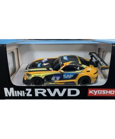 KYOSHO Mini-Z RWD MERCEDES AMG GT3 jaune noir + KT531P RTR 32338YBK