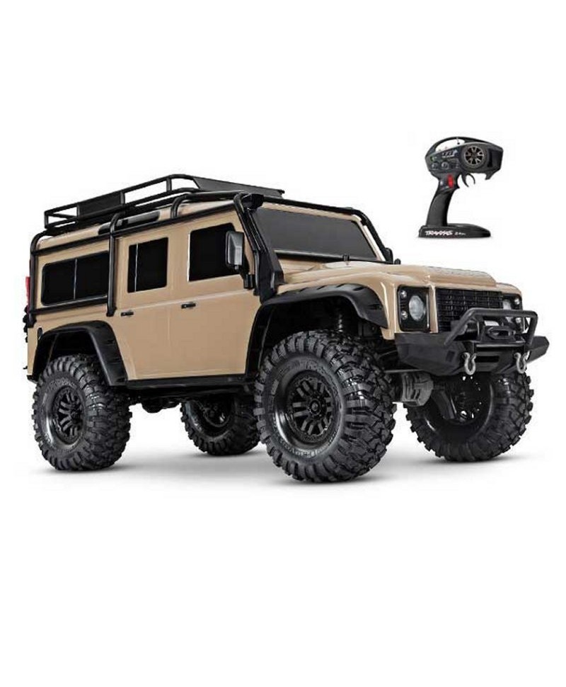 TRX-4 LAND ROVER DEFENDER SABLE 1/10 4WD WIRELESS ID TRAXXAS 82056-4-SAND