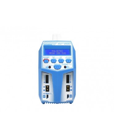 Chargeur PULSETEC MEGA 200 DUO 2X100W AC/DC