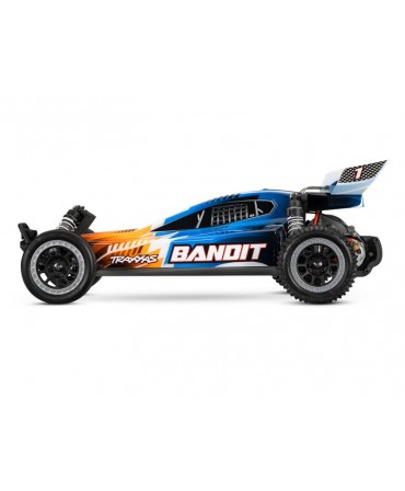 BANDIT 1/10 2WD 2,4Ghz RTR BRUSHED + LED TRAXXAS 24054-61-ORNG