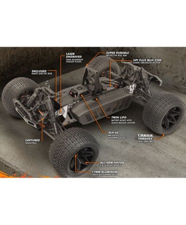 HPI Racing SAVAGE XL FLUX V2 1/8 4WD 2,4Ghz RTR BRUSHLESS 160103
