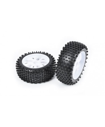 Roues à picots blanches AV (2pcs) T2M T4900/2C