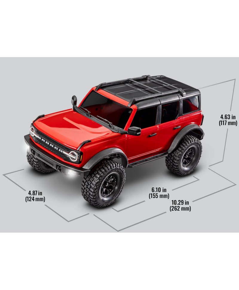 1/18 Traxxas TRX-4M Ford Bronco 2021 RC Crawler – Mountain Stripe Decal Set