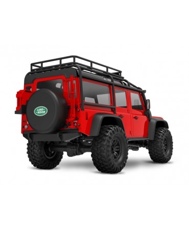 TRAXXAS TRX-4M LAND ROVER DEFENDER ROUGE 1/18 RTR 97054-1-RED