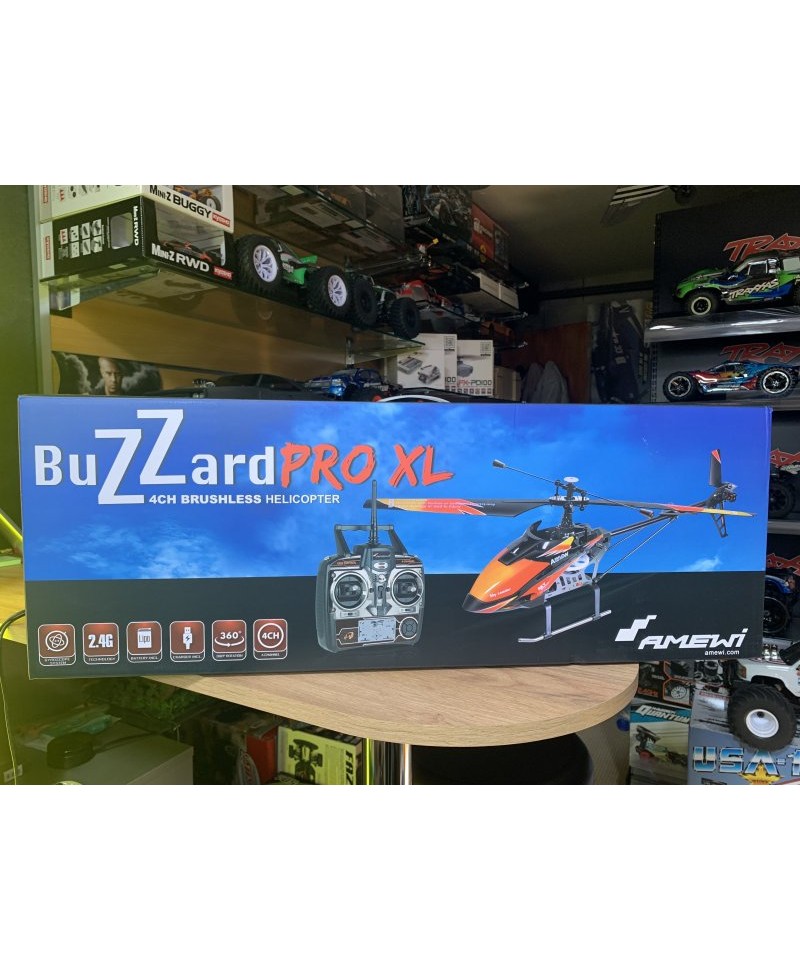 Hélicoptère SKY LEADER BRUSHLESS 2,4GHz 4CH pas fixe RTF