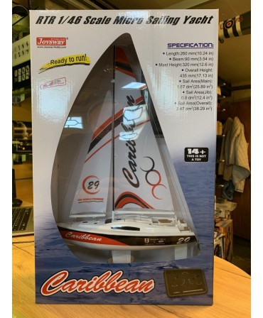 Bateau à voile Joysway CARIBBEAN RTR 260MM