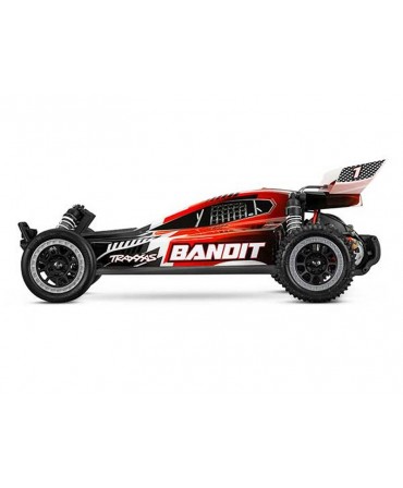 BANDIT 1/10 2WD 2,4Ghz RTR BRUSHED + LED TRAXXAS 24054-61-RBLK