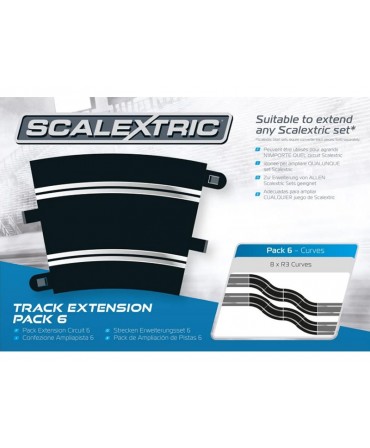 SCALEXTRIC C8555 Track Extension Pack 6