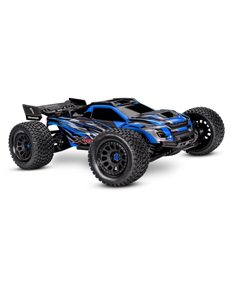 TRAXXAS XRT RACE TRUCK 8S BLEU 1/5 4WD BRUSHLESS WIRELESS ID TSM 78086-4-BLUE