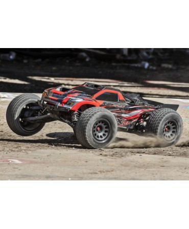 Pack Performance TRAXXAS XRT RACE TRUCK 8S ROUGE 1/5 4WD BRUSHLESS WIRELESS ID TSM 78086-4-RED