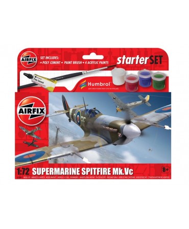 AIRFIX Coffret de démarrage Supermarine Spitfire Mk.Vc 1/72 A55001