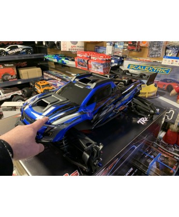 TRAXXAS XRT RACE TRUCK 8S BLEU 1/5 4WD BRUSHLESS WIRELESS ID TSM 78086-4-BLUE