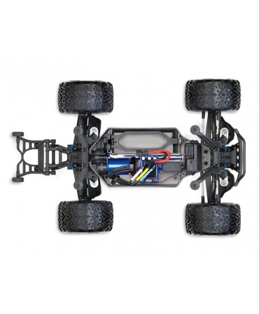 STAMPEDE 1/10 4WD 2,4Ghz RTR VXL BRUSHLESS ID TSM TRAXXAS 67086-4-BLUE