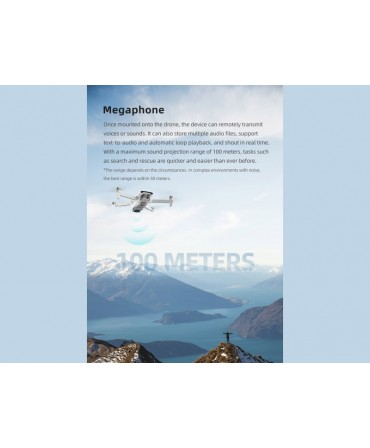 Drone FIMI X8SE 2022 CAMERA 4K FPV 10KM RTF PACK 1 BATTERIE AVEC MEGAPHONE Xiaomi