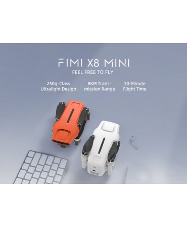 Drone FIMI X8 MINI PRO CAMERA 4K FPV 8KM RTF PACK 2 BATTERIES AVEC SACOCHE Xiaomi