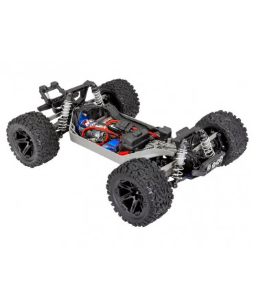 RUSTLER 1/10 4WD 2,4Ghz RTR BRUSHED STADIUM + LED TRAXXAS 67064-61-RED