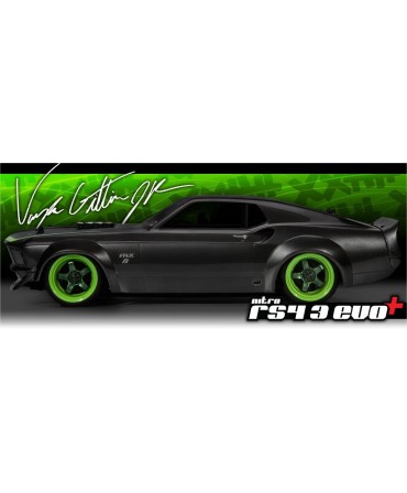 NITRO RS4 3 EVO FORD MUSTANG 1969 1/10 4WD 2,4Ghz RTR 