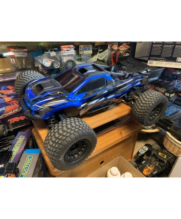 TRAXXAS XRT RACE TRUCK 8S BLEU 1/5 4WD BRUSHLESS WIRELESS ID TSM 78086-4-BLUE