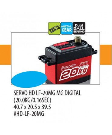 Servo Power HD LF-20MG 20,0KG SERVO STANDARD NUMERIQUE