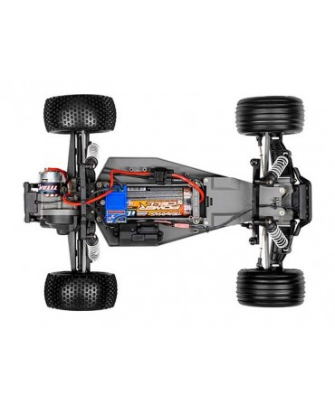 RUSTLER 1/10 2WD 2,4Ghz RTR BRUSHED ID + LED TRAXXAS 37054-61-ORNG