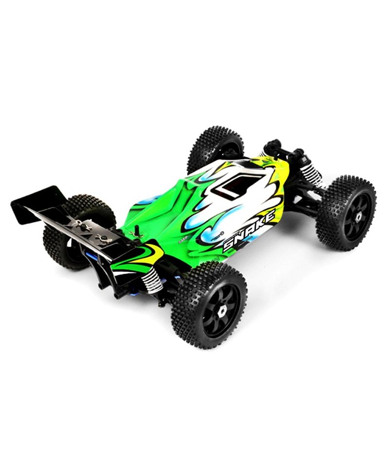 Jeu De 4 Roues Pour Buggy RC T2M Pirate 1:8 4WD - Jantes 17mm - Dimensions 115x40mm - Référence T4791/82 - 5