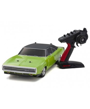 KYOSHO FAZER MK2(L) Dodge Charger 1970 Sublime Green 1/10 READYSET 34417T2B