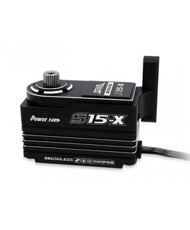 Servo Power HD S15-X pour XRAY X4 15,0KG Brushless Low Profil HD-S15-X