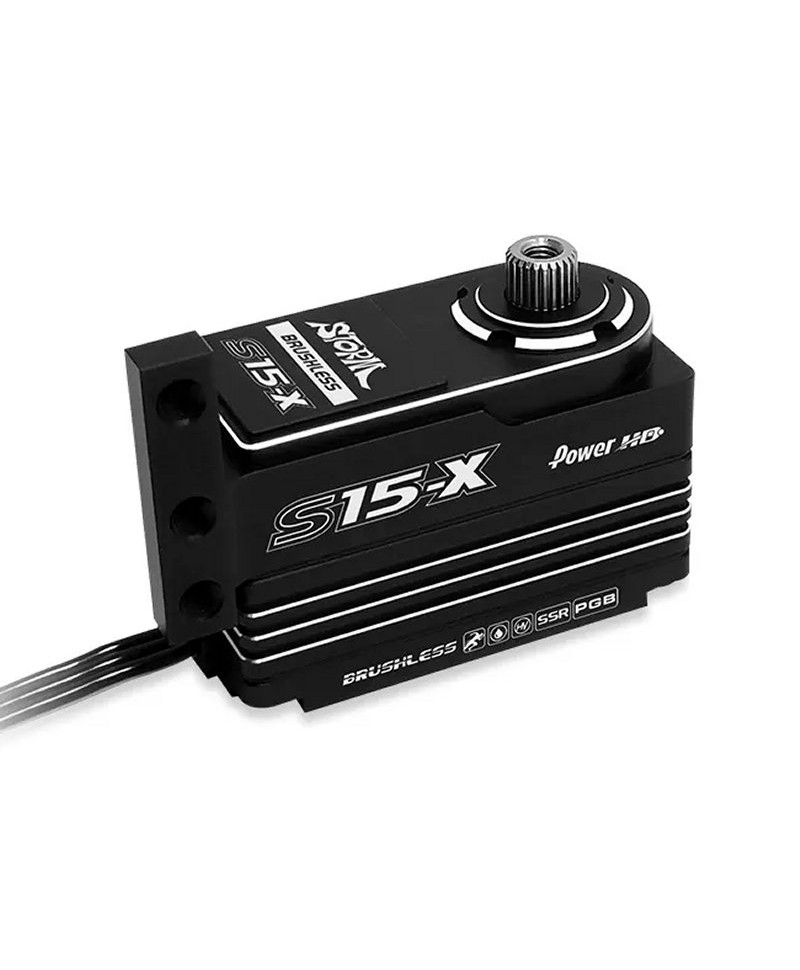 Servo Power HD S15X pour XRAY X4 15,0KG Brushless Low Profil HDS15X