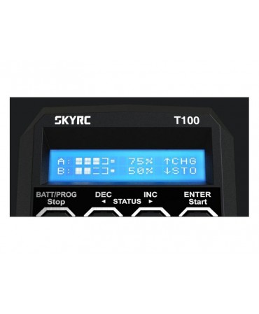 Chargeur SkyRC T100 DUO 2X50W AC SK100162