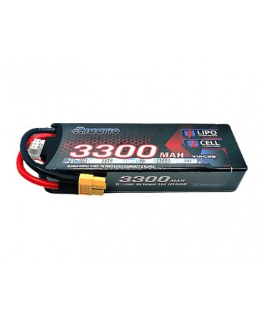 Rlaarlo batterie LiPo 2S 7,4V 3300mAh 35C HARD CASE pour voiture RD10009