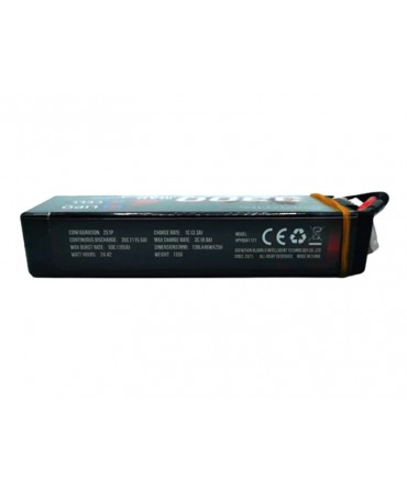 Rlaarlo batterie LiPo 2S 7,4V 3300mAh 35C HARD CASE pour voiture RD10009