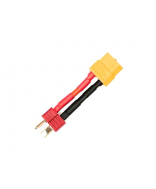 Lot De 5 Adaptateurs Deans T Femelle Vers XT60 Mâle – Sans Fil – Pour Batterie Lipo RC – Connexion Solide