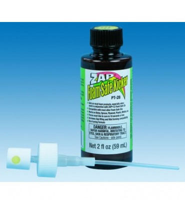 Accélérateur de séchage pour colle ZAP-O FOAM SAFE CA ORDORLESS CYANO 59 ml