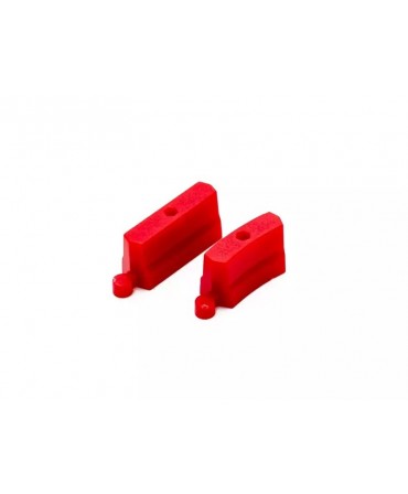 Rail en plastique rouge pour piste TURBO RACING (50pcs) TB-760076