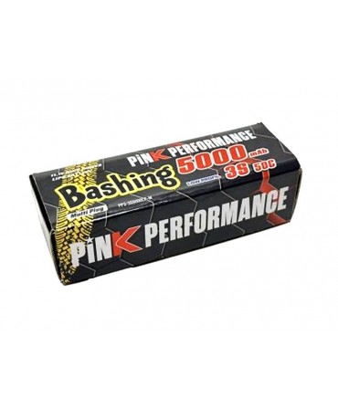 Pink Bashing batterie LiPo 3S 11,1V 5000mAh 50C (Multi) LP HARD CASE pour voiture PP3-3S5000LP-M