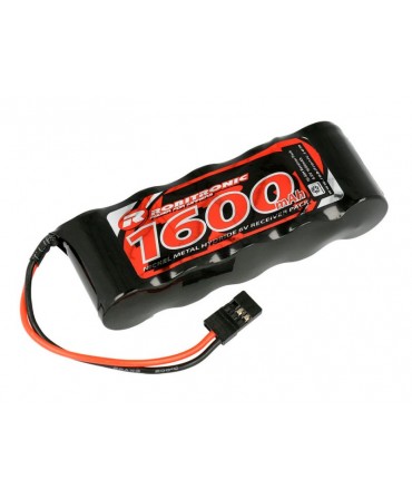 Batterie réception NiMH 6,0V 1600mAh ROBITRONIC prise JR RX160