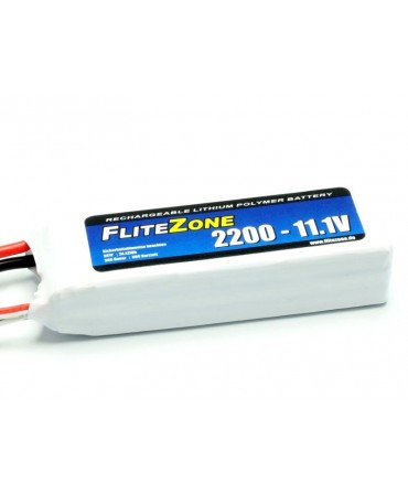 Batterie LiPo 3S 11,1V 2200mAh 30C EC3 FLITEZONE C6166