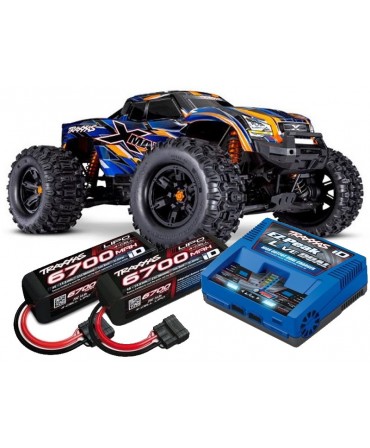 Pack Performance X-MAXX BELTED 8S ORANGE 1/5 4WD BRUSHLESS WIRELESS ID TSM TRAXXAS 77096-4-ORNG