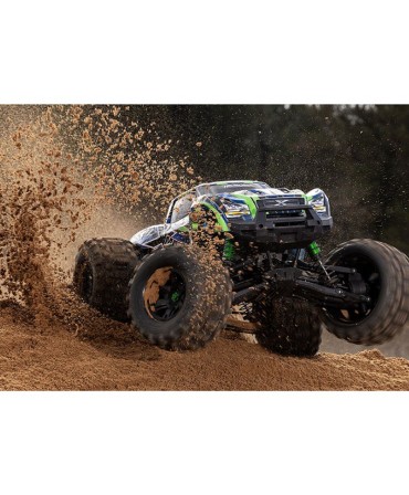 Pack Performance X-MAXX BELTED 8S VERT 1/5 4WD BRUSHLESS WIRELESS ID TSM TRAXXAS 77096-4-GRN