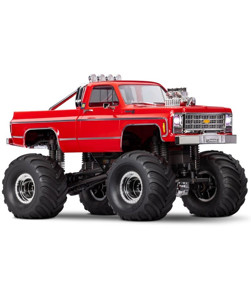 TRAXXAS TRX-4MT CHEVROLET K10 CHEYENNE ROUGE 1/18 RTR 98064-1-RED