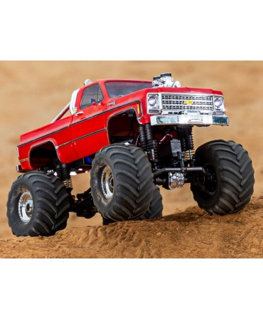 TRAXXAS TRX-4MT CHEVROLET K10 CHEYENNE ROUGE 1/18 RTR 98064-1-RED