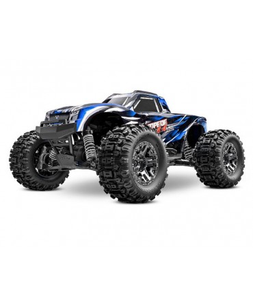 STAMPEDE HD BLEU 4WD VXL, VITESSE 95KM/H (COMBO MODELISME SHOP) - TRAXXAS TRX90376-4-BLUE-2970G-3S