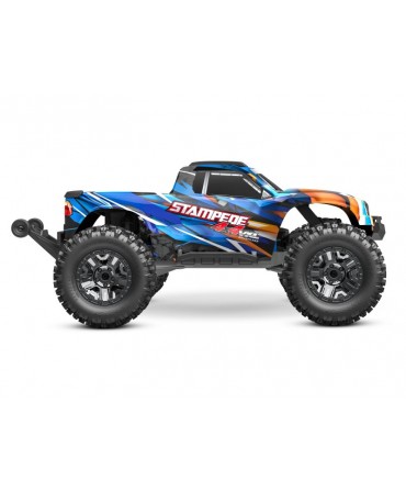 STAMPEDE HD ORANGE 4WD VXL, VITESSE 95KM/H (COMBO MODELISME SHOP) - TRAXXAS TRX90376-4-ORNG-2970G-3S