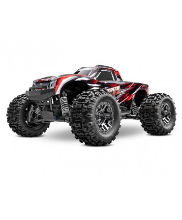 STAMPEDE HD ROUGE 4WD VXL, VITESSE 95KM/H (COMBO MODELISME SHOP) - TRAXXAS TRX90376-4-RED-2970G-3S