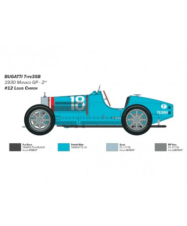 ITALERI BUGATTI TYPE 35 1/12 4710