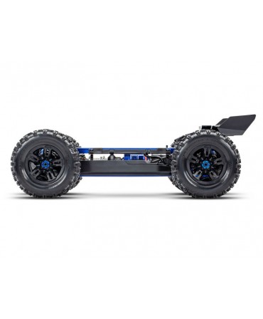 Pack TRAXXAS SLEDGE BELTED BLEU + CHARGEUR + 2 BATTERIES 3S 5000 mAh 95096-4-BLUE